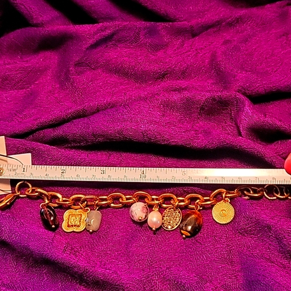 Chico's Gold Charm Bracelet - Picture 5 of 5